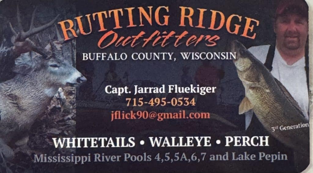 rutting ridge outfitters business card