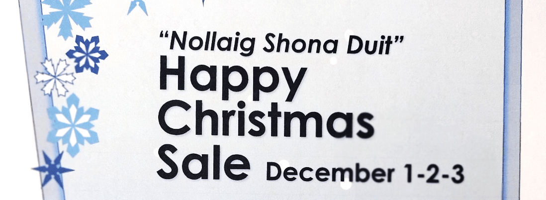 Christmas sale banner