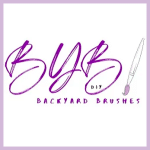 backyard brushes logo